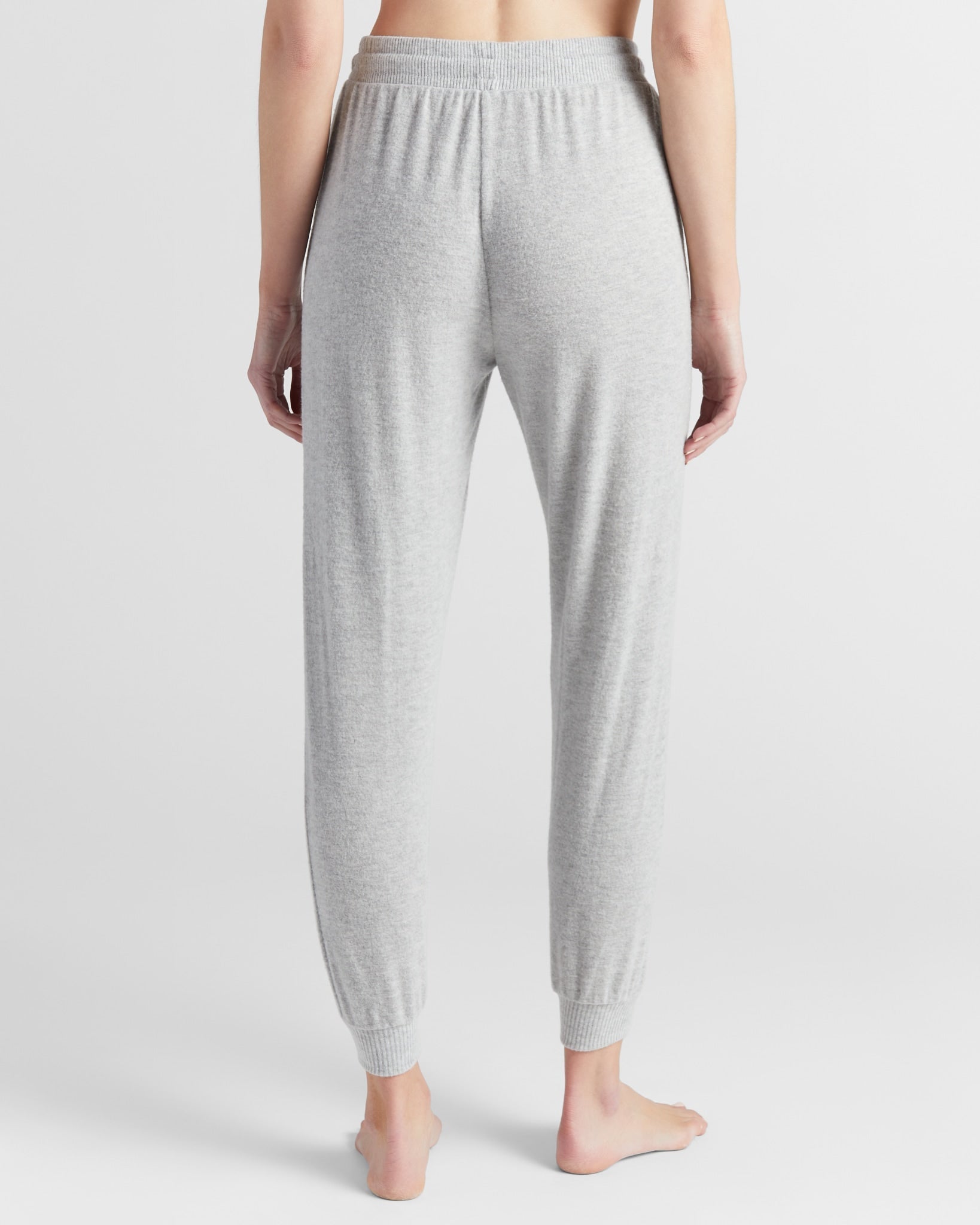 Heather Grey $|& SEAS Dreamy Hacci "Wifey" Graphic Jogger - SOF Back