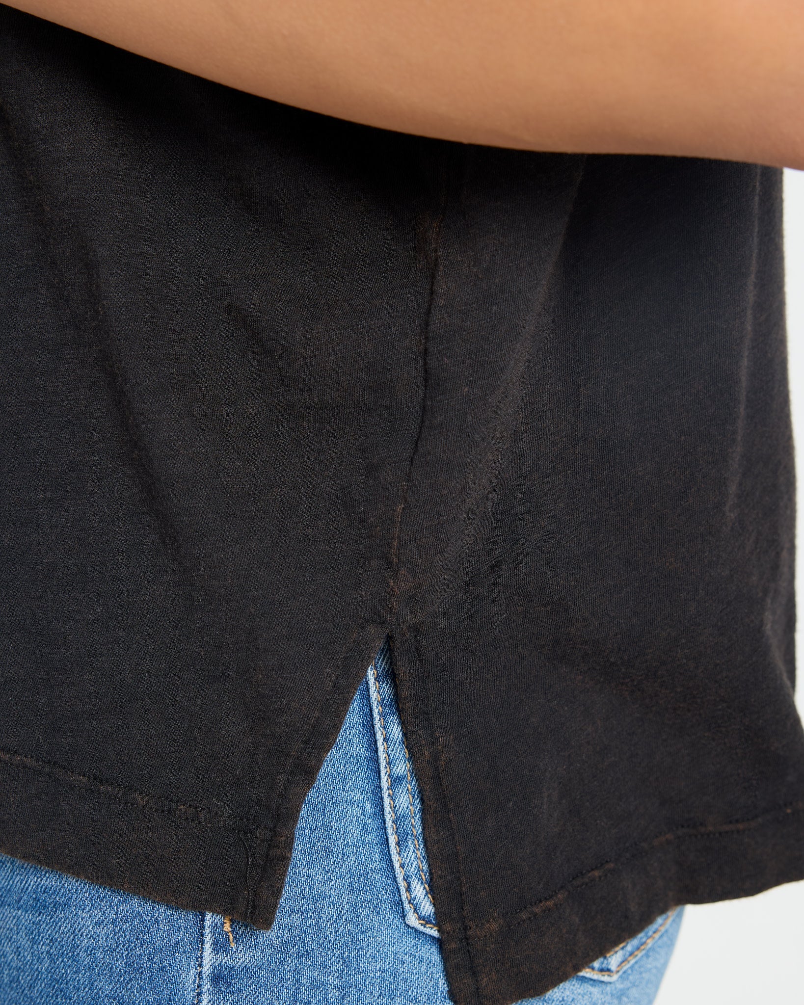 Washed Black $|& SEAS Solstice Tee - SOF Full Front