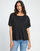 Washed Black $|& SEAS Solstice Tee - SOF Front