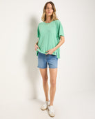 Washed Green Apple $|& SEAS Solstice Tee - UGC On Fig