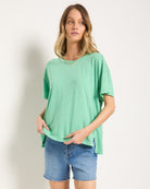 Washed Green Apple $|& SEAS Solstice Tee - SOF Front
