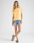 Butter $|& SEAS Brentwood Boat Neck Top - UGC On Fig