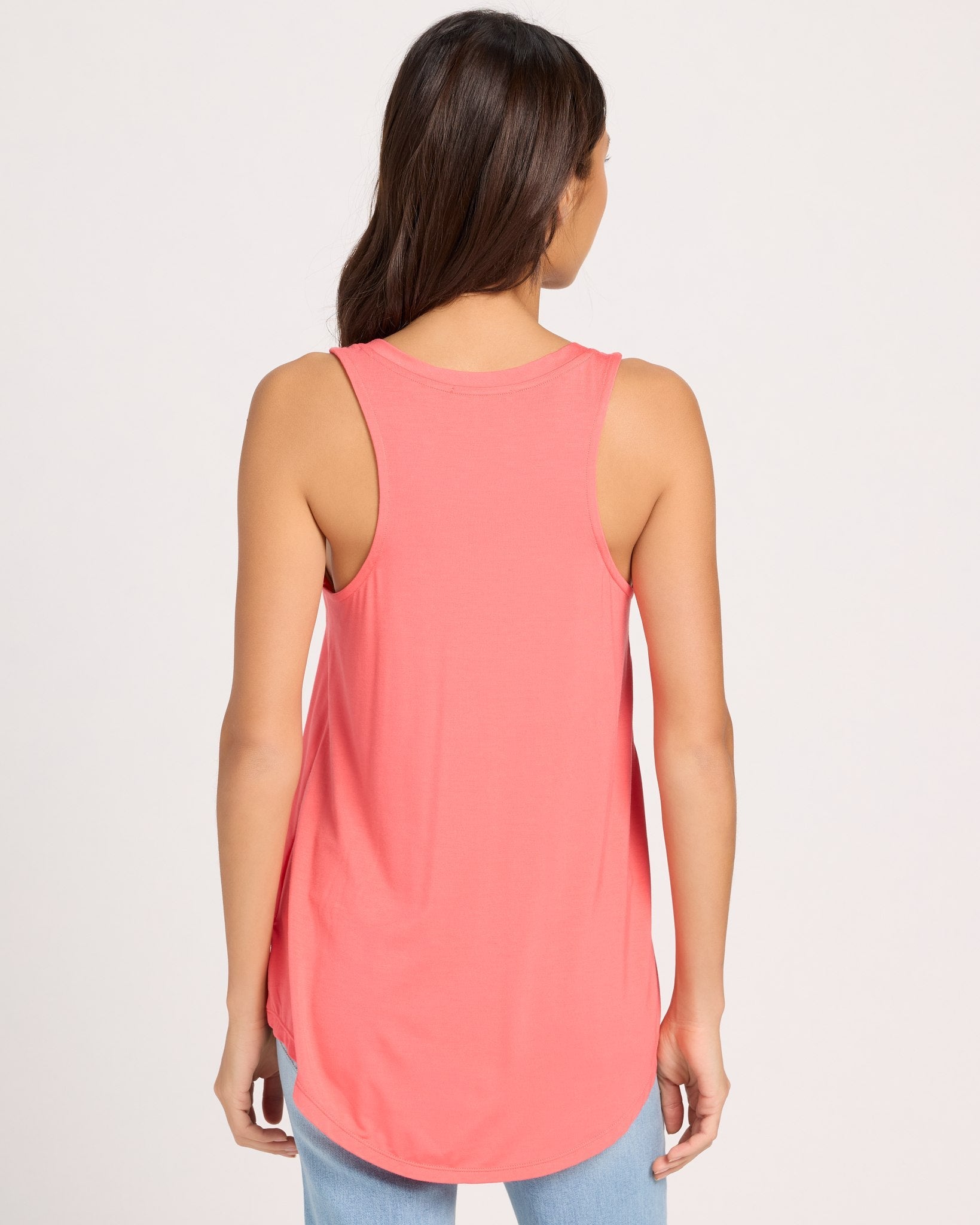 Coral $|& SEAS Surfside Scoop Tank - SOF Back