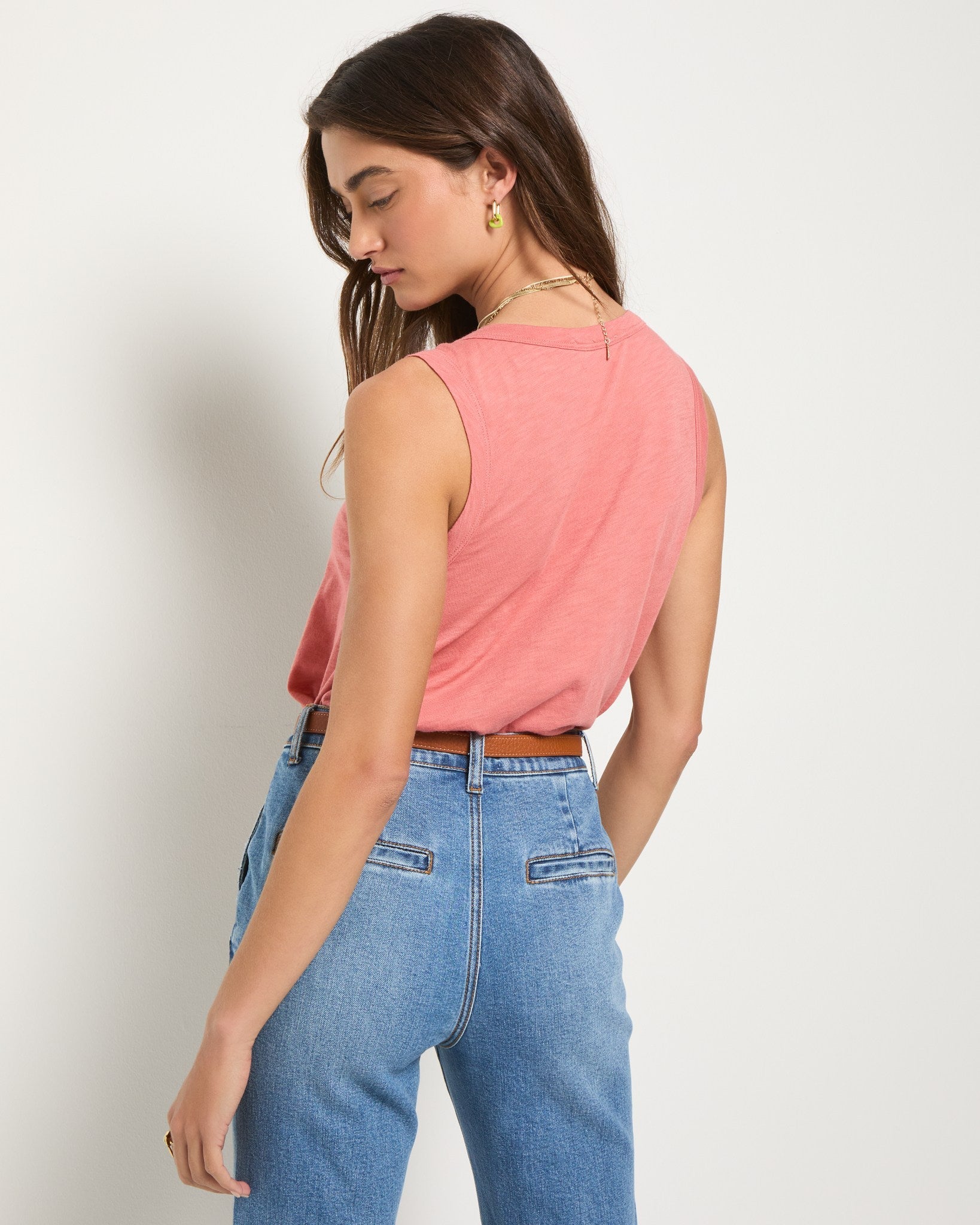 Sun Kissed $|& SEAS Seabird Muscle Tank - SOF Back