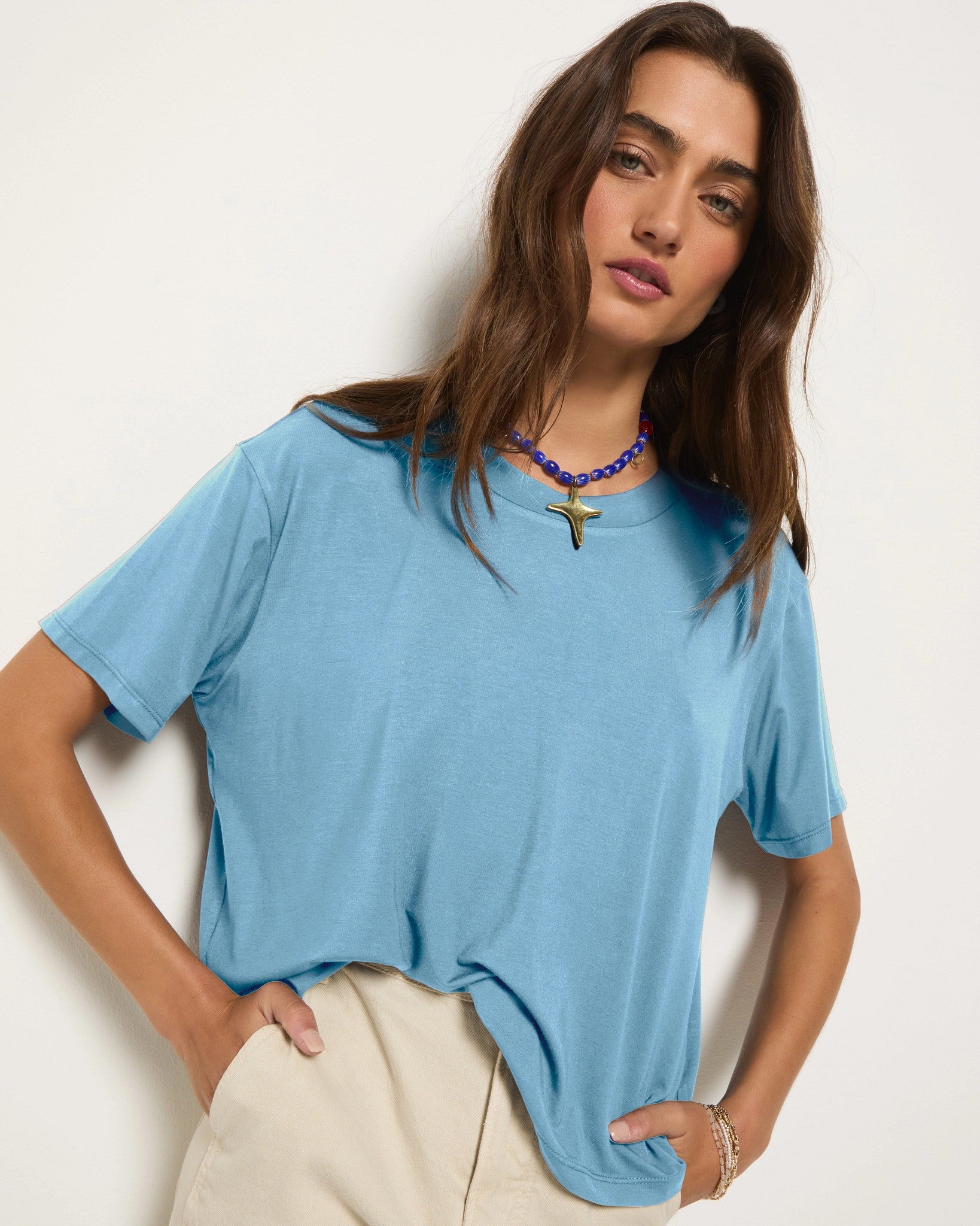 Newport Cropped Tee | Seventy Eight and Sunny
