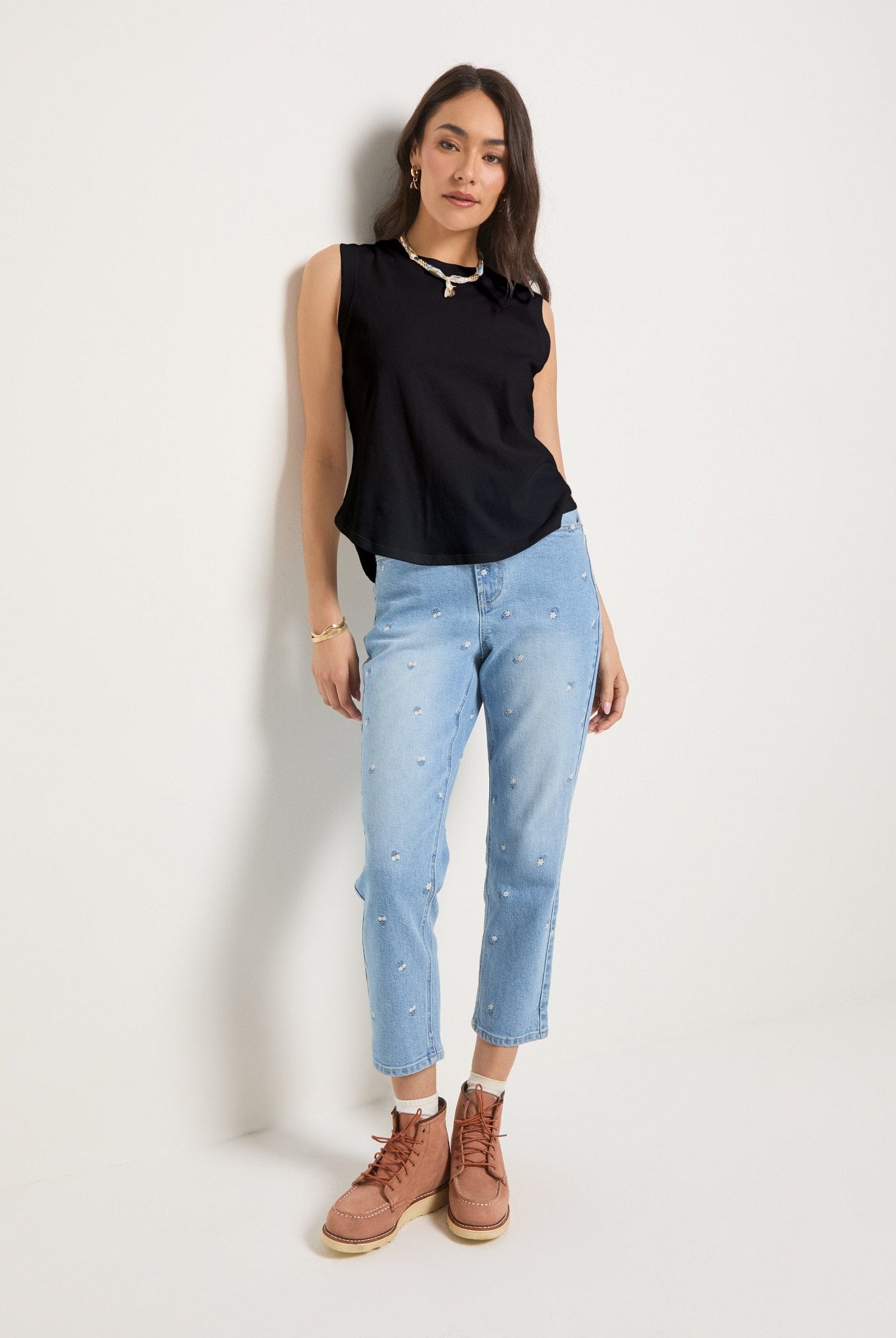 Faded Black $|& SEAS Sunrise Tank - UGC On Fig