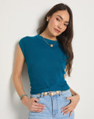 Deep Sea $|& SEAS Sunkissed Knot Front Tank - SOF Front