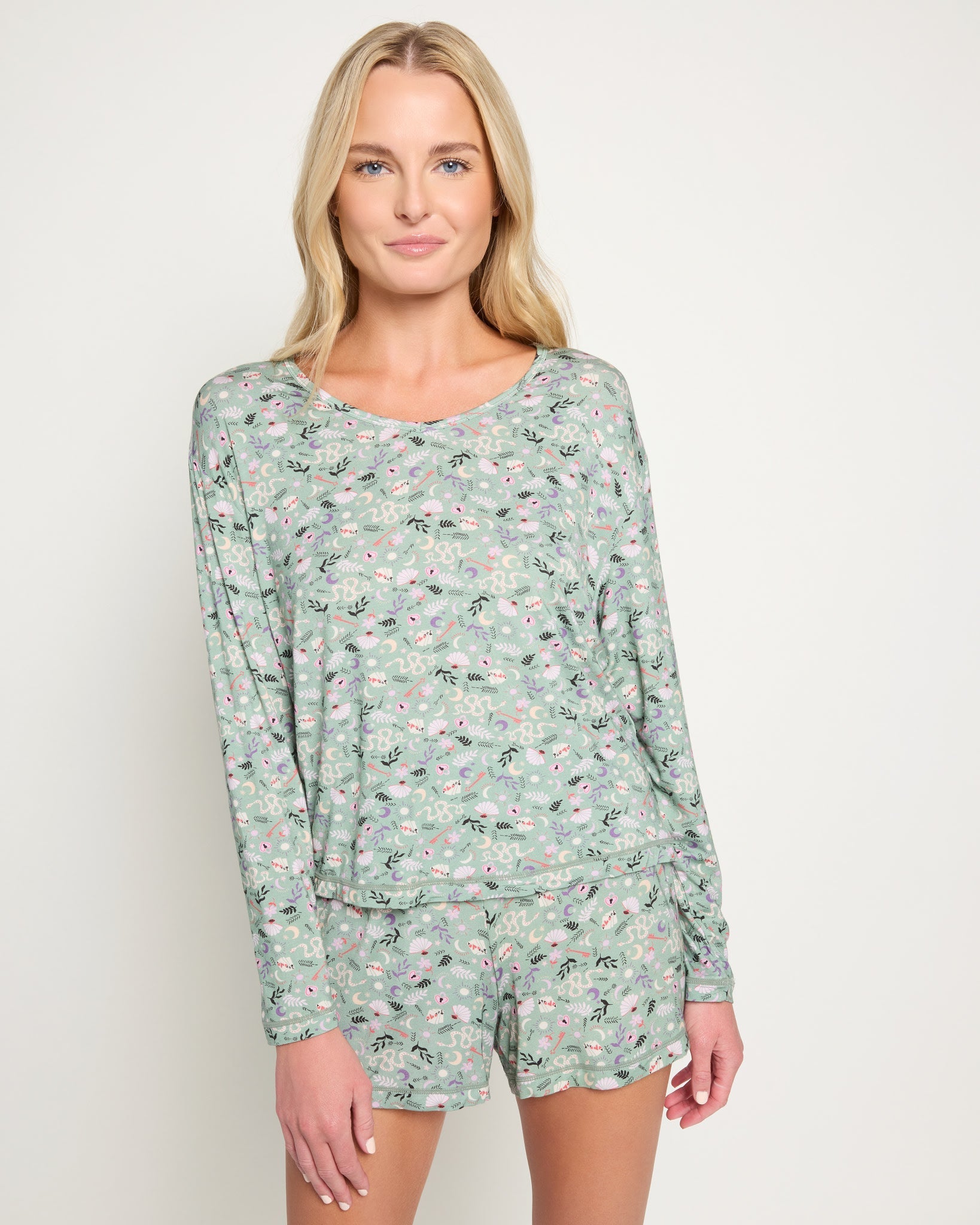 Aces Sage Thistle $|& SEAS Sweet Dreams Sleep Set - SOF Front