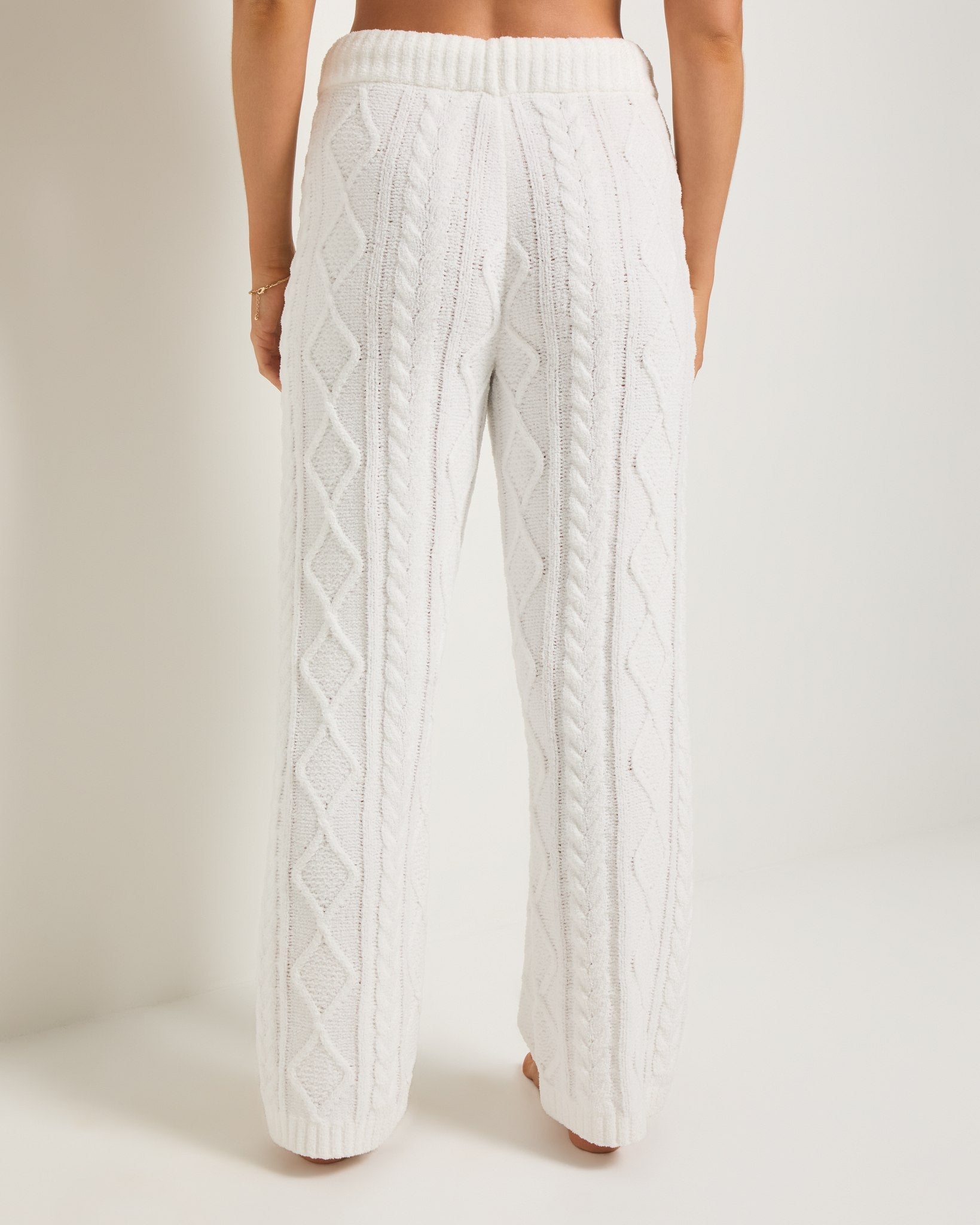 White $|& SEAS Dreamcatcher Chenille Pant - SOF Back