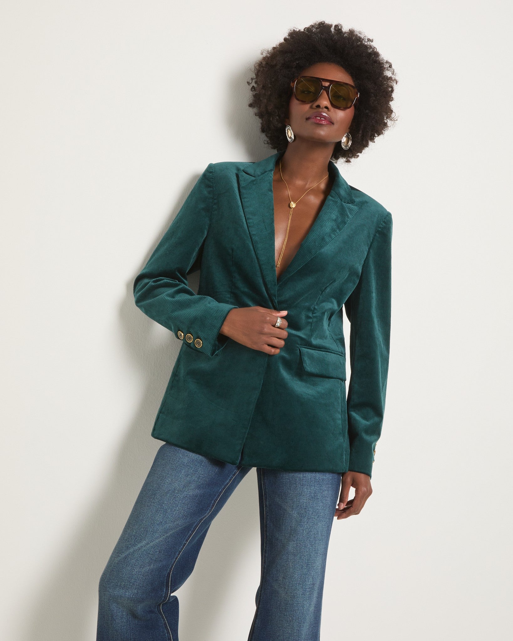 Pinecrest $|& SEAS Ivy Corduroy Blazer - SOF Front