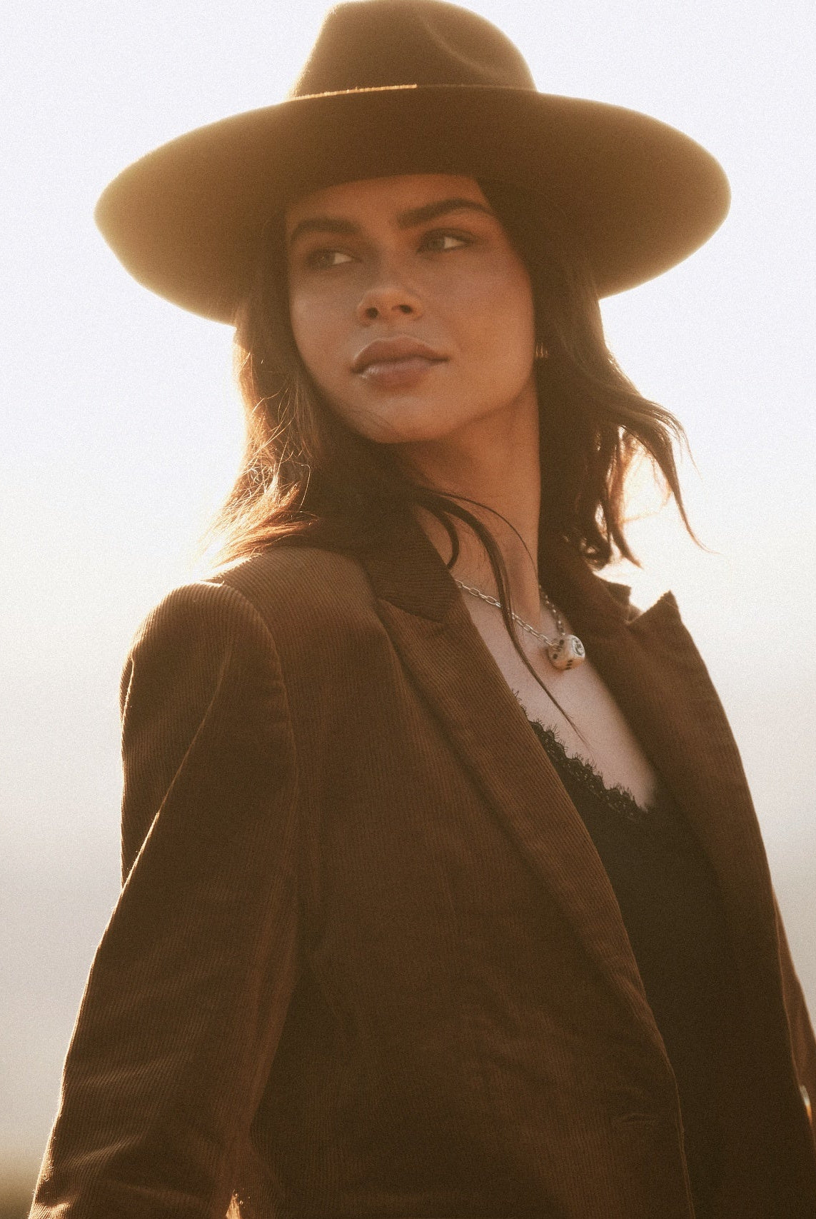 Toffee $|& SEAS Ivy Corduroy Blazer - SOF Side