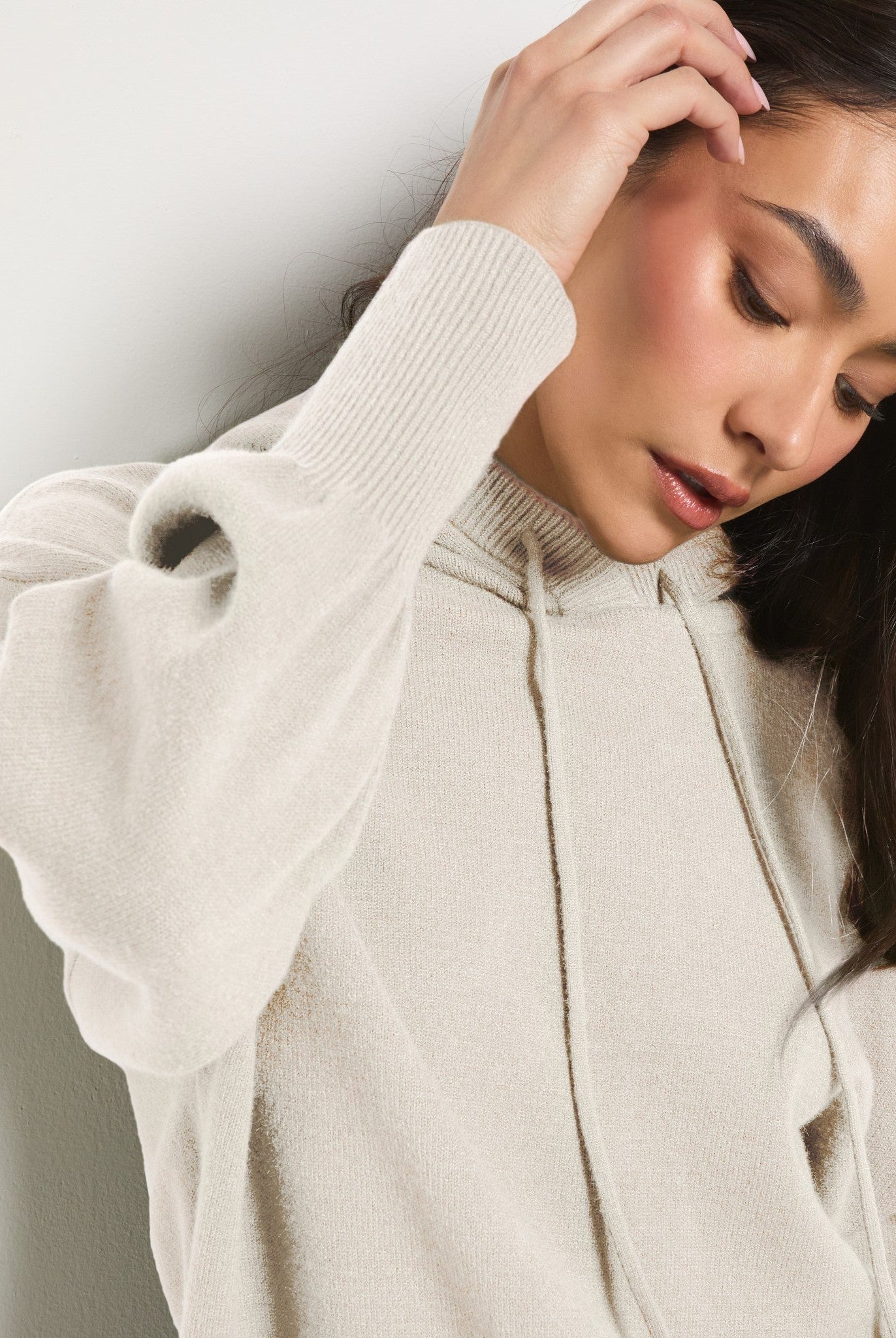 Cream $|& SEAS Grove Hooded Sweater - UGC On Fig