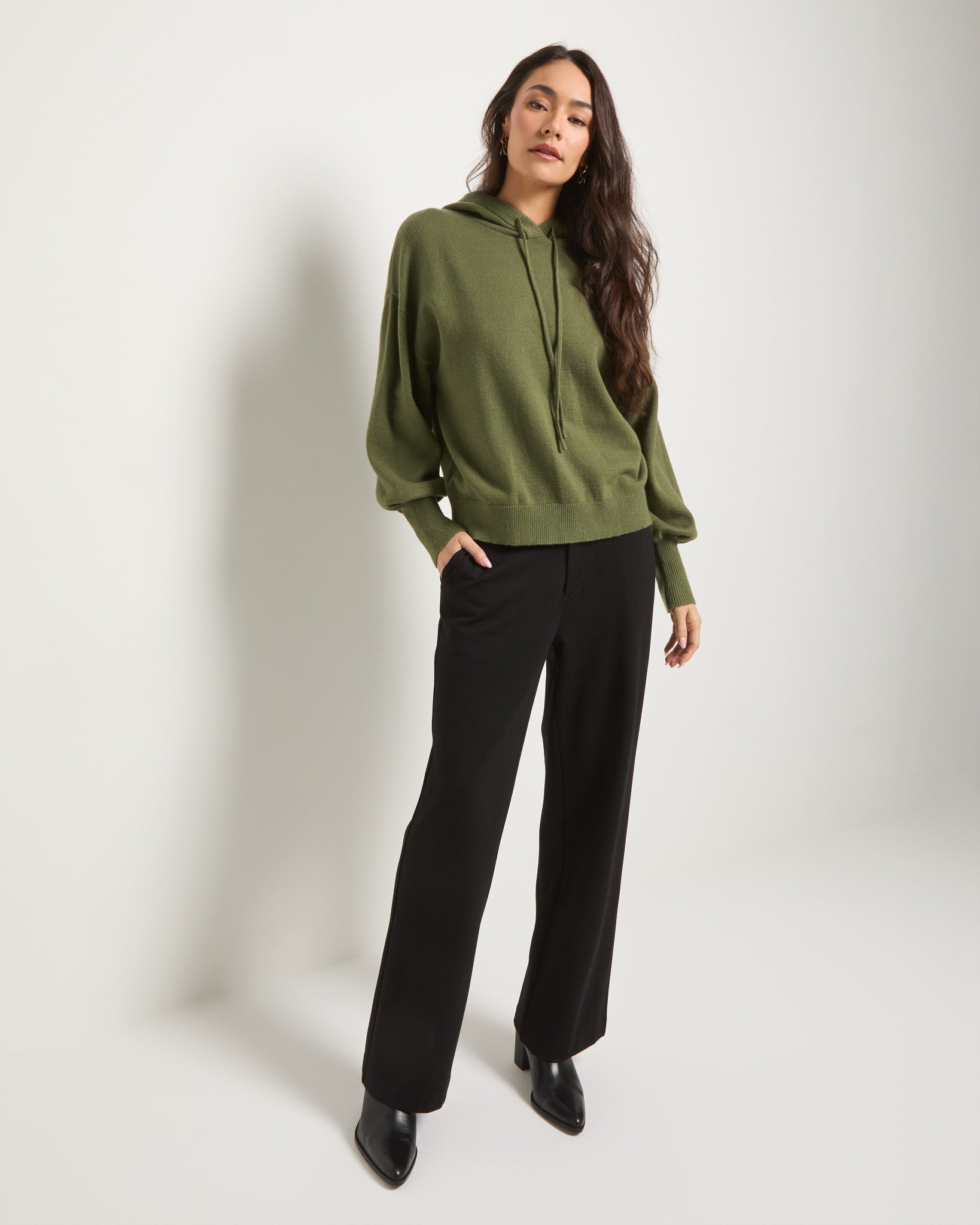 Olive Branch $|& SEAS Grove Hooded Sweater - UGC On Fig