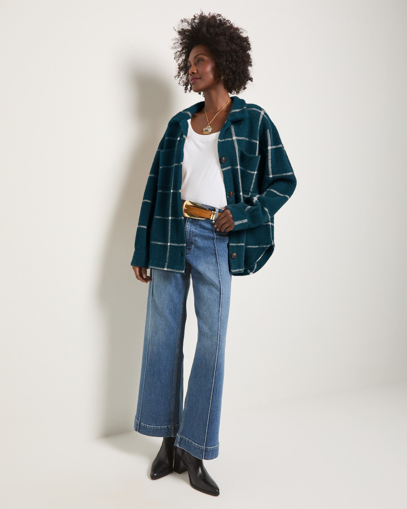 Deep Sea $|& SEAS Daydreamer Shacket - UGC On Fig