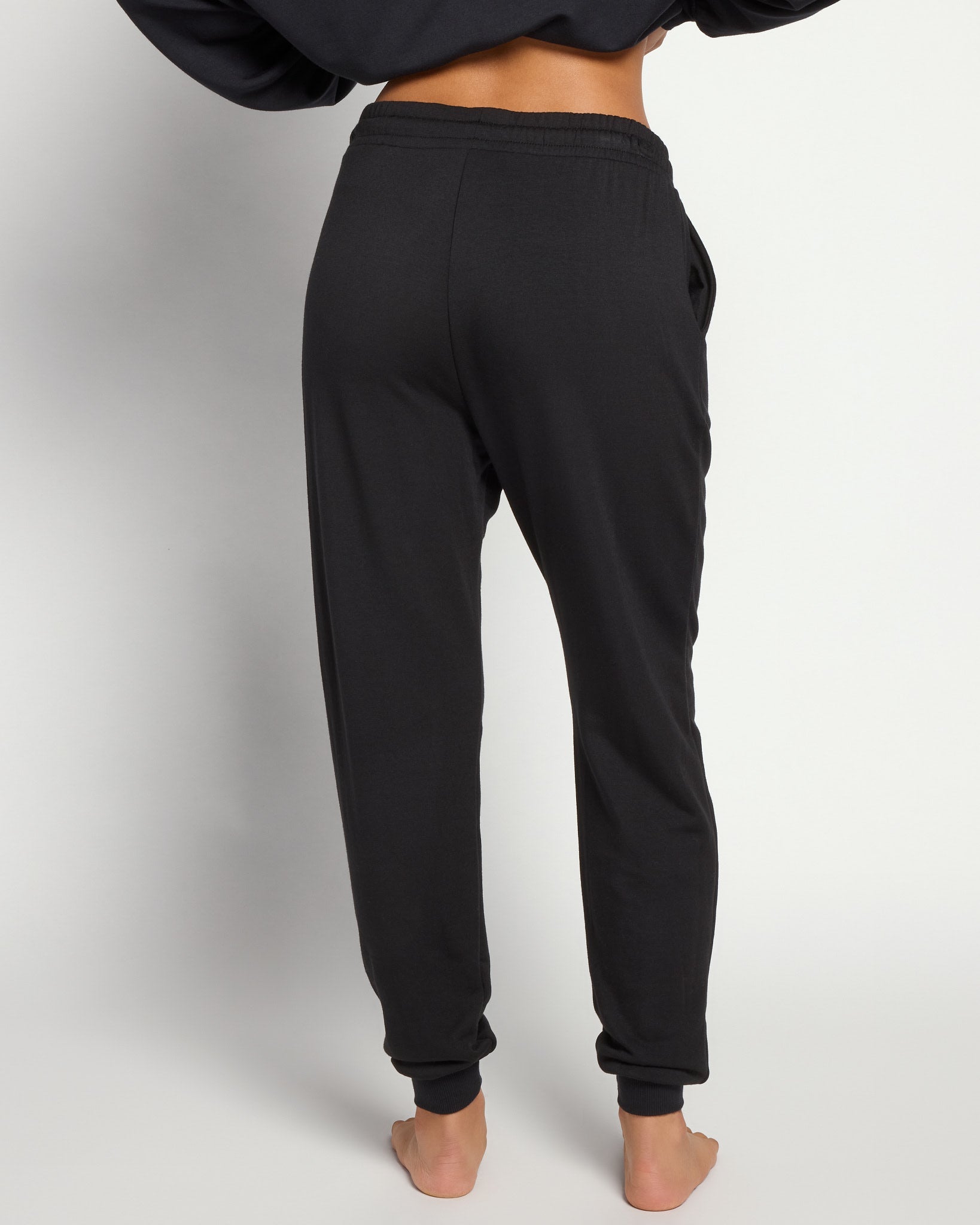 Black $|& SEAS Over the Clouds Jogger - SOF Back