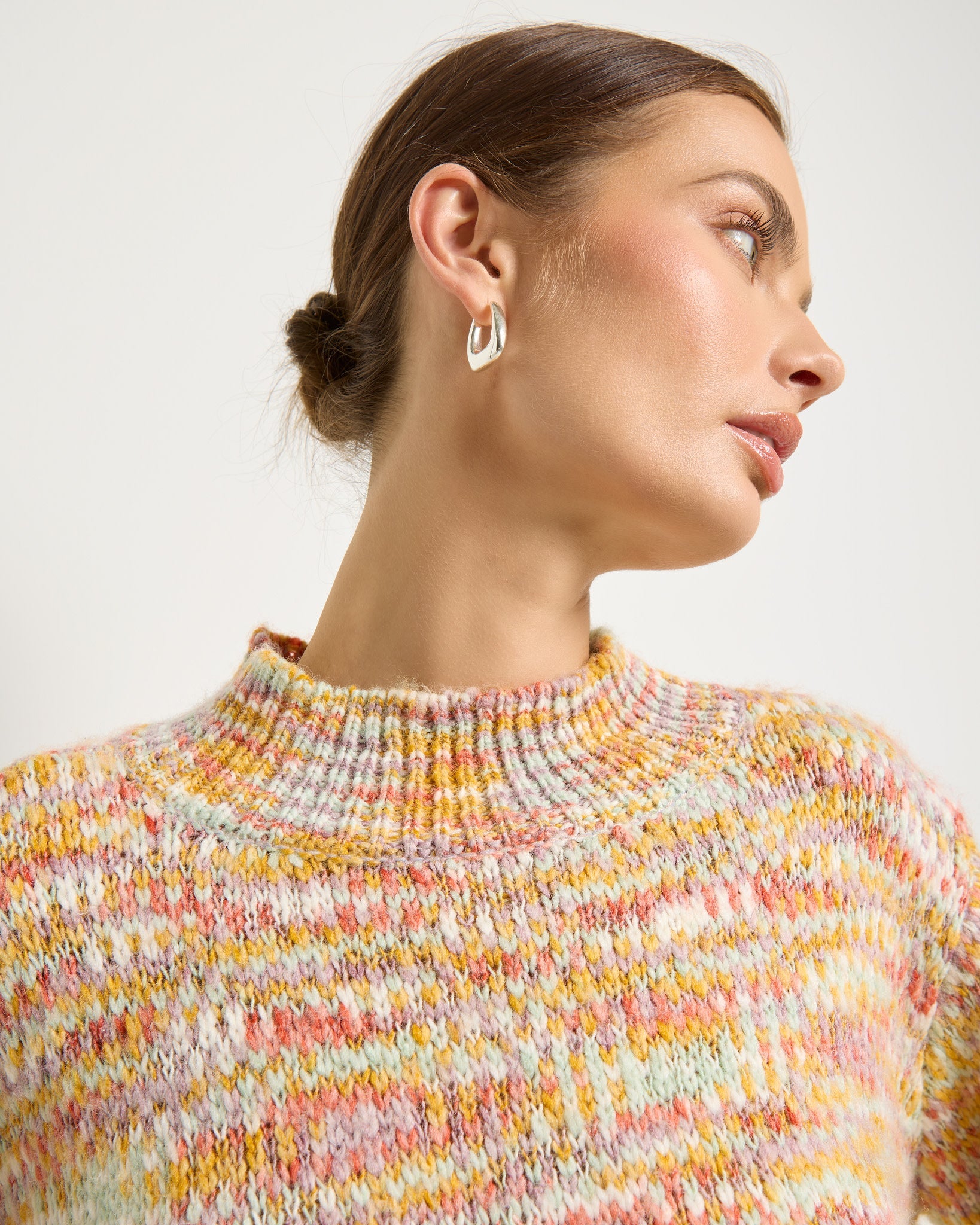 Multi $|& SEAS Ventura Boyfriend Sweater - SOF Detail