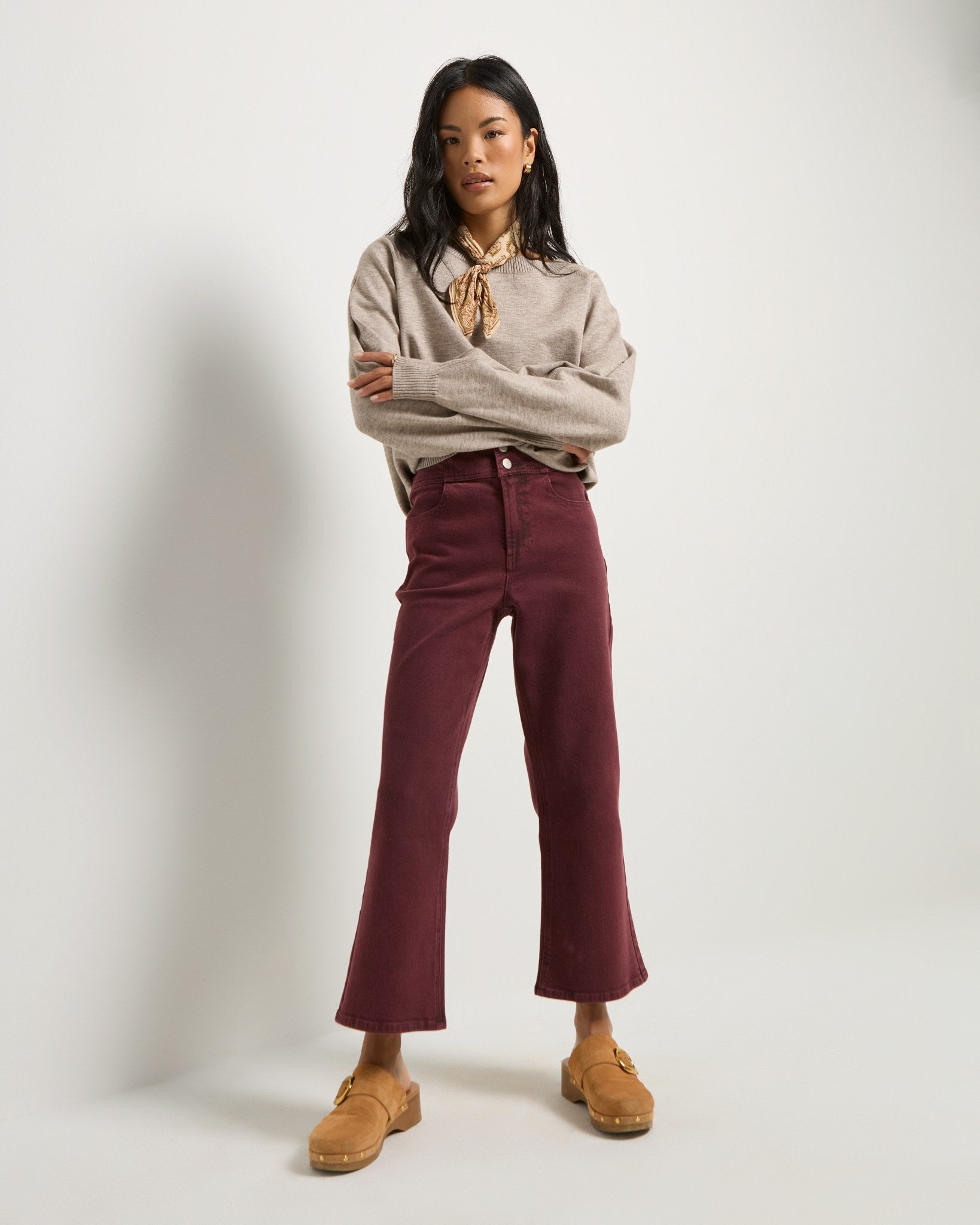 Heather Sandbar $|& SEAS Harmony Tunic Sweater - UGC On Fig