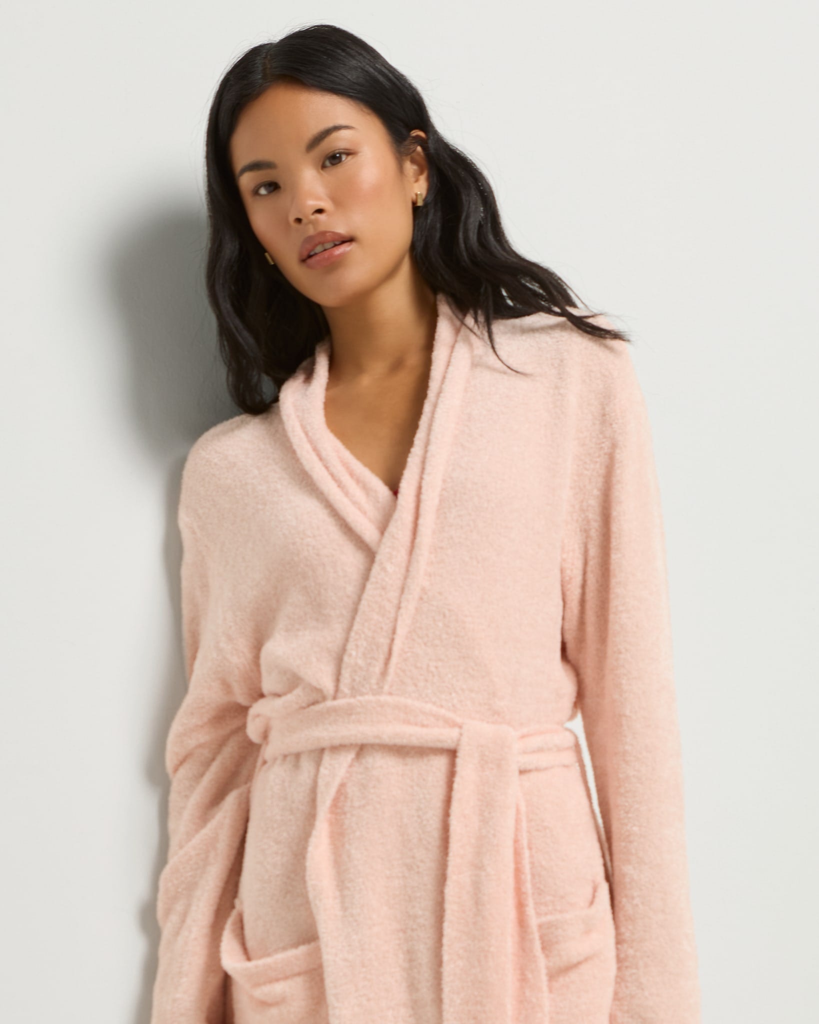 Rose $|& SEAS Evening Blanket Wrap - SOF Full Front