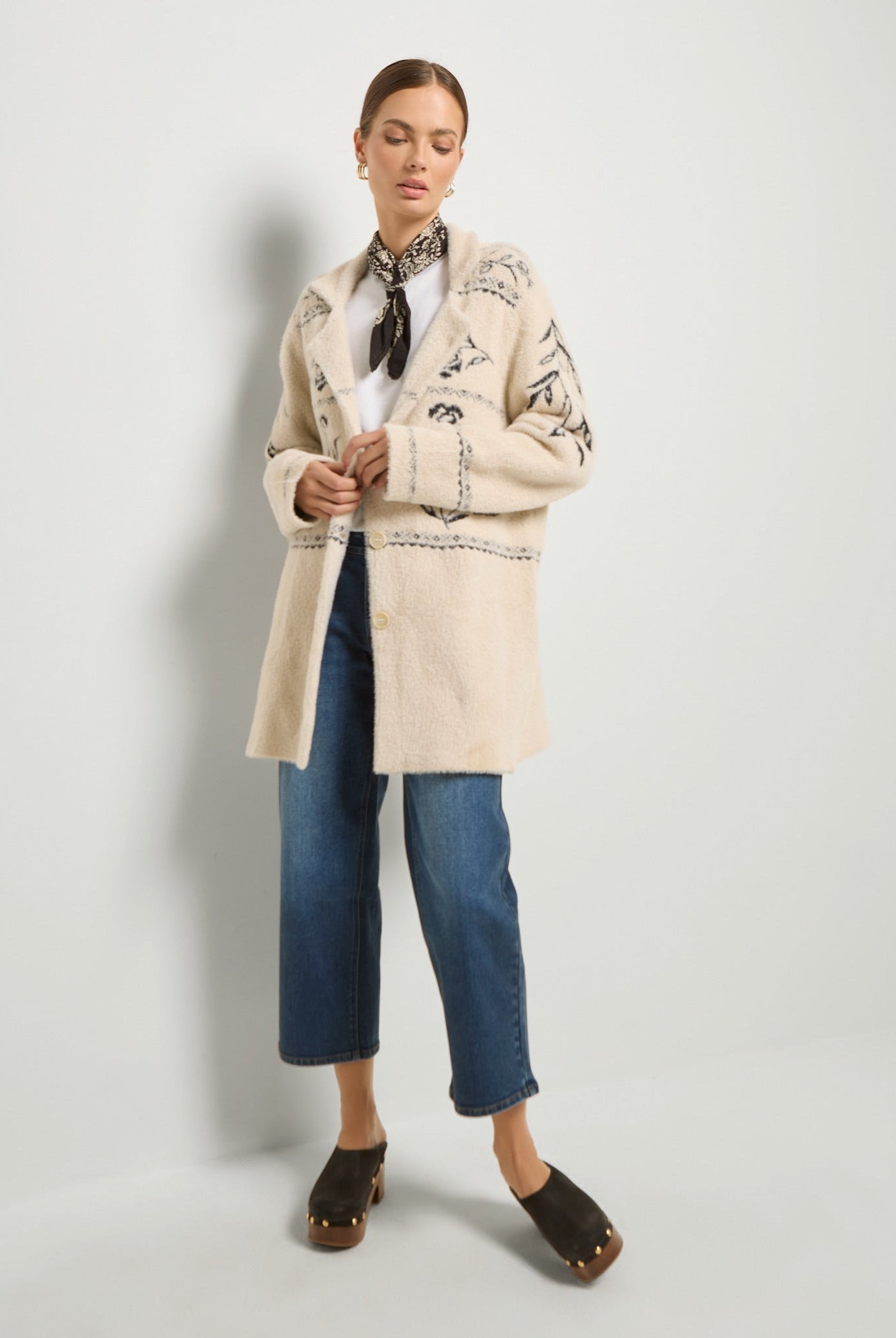 Cream $|& SEAS Luxe Coatigan - UGC On Fig