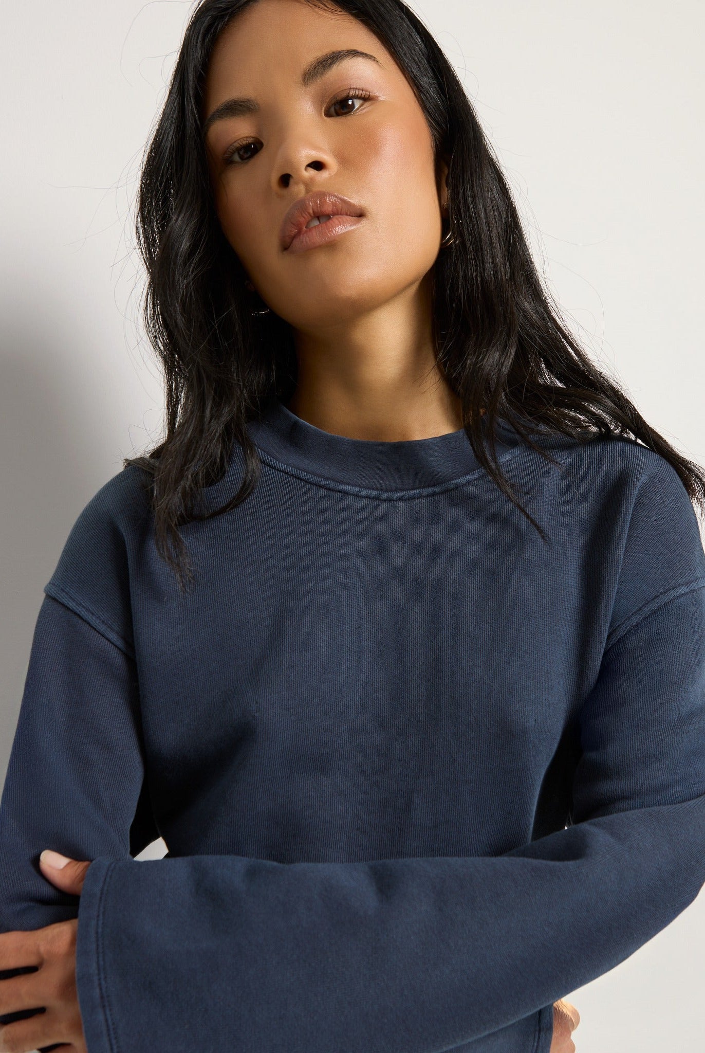 Mariner Midnight $|& SEAS Blaze Fitted Sweatshirt - VOF Front