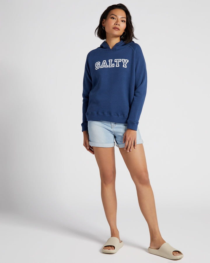 Navy $|& 78&SUNNY Salty Graphic Hoodie - SOF Full Front