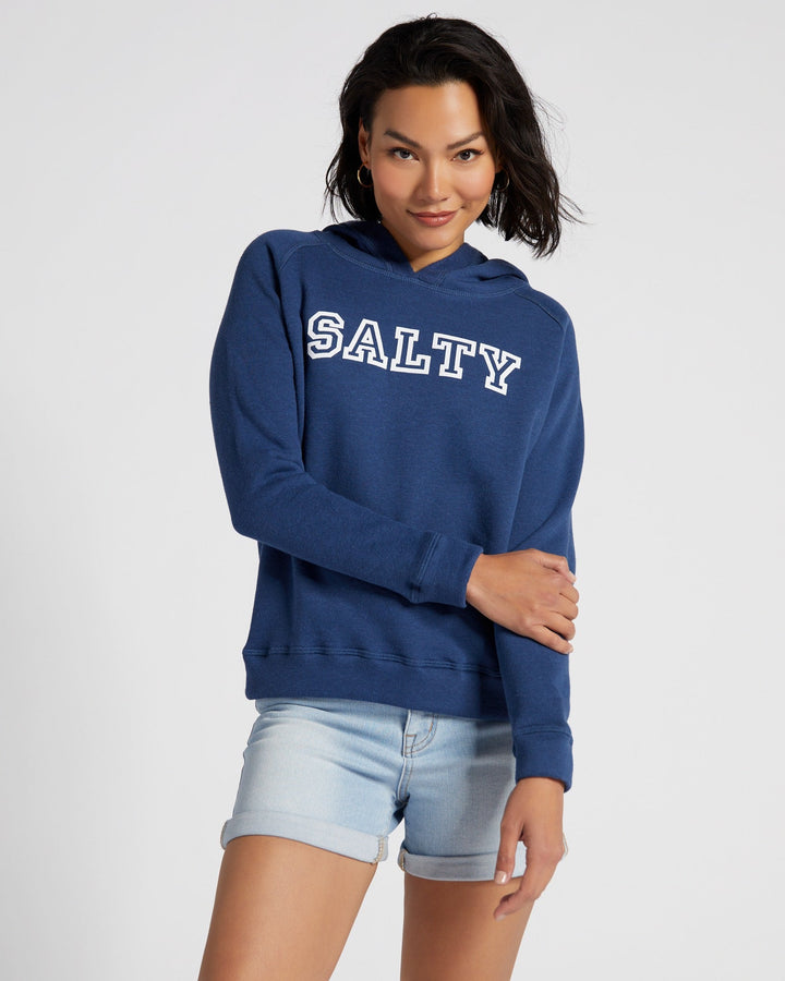 Navy $|& 78&SUNNY Salty Graphic Hoodie - SOF Front