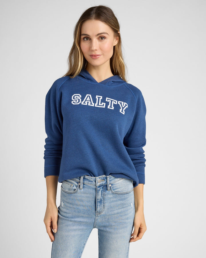 Navy $|& 78&SUNNY Salty Graphic Hoodie - SOF Front