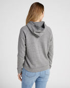 Heather Grey $|& SEAS Mommin' Graphic Hoodie - SOF Back