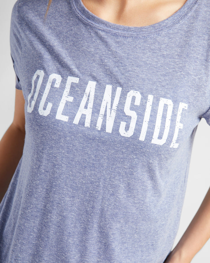 Navy $|& 78&SUNNY Oceanside Graphic Tee - SOF Detail