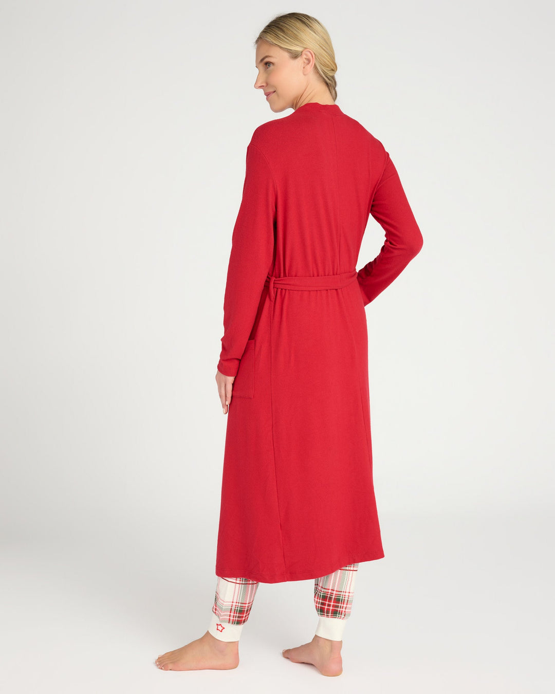 Chili Pepper $|& 78&SUNNY Hacci Lounge Robe - SOF Back