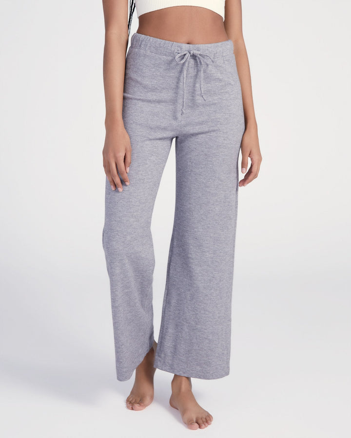 Heather Grey $|& 78&SUNNY Hacci Lounge Pant - SOF Front