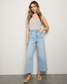 Light Wash Blue $|& SEAS Joni Wide Leg Jeans - UGC On Fig