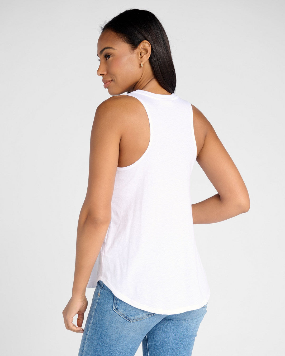 White $|& 78&SUNNY Mama Mommy Graphic Tank - SOF Back