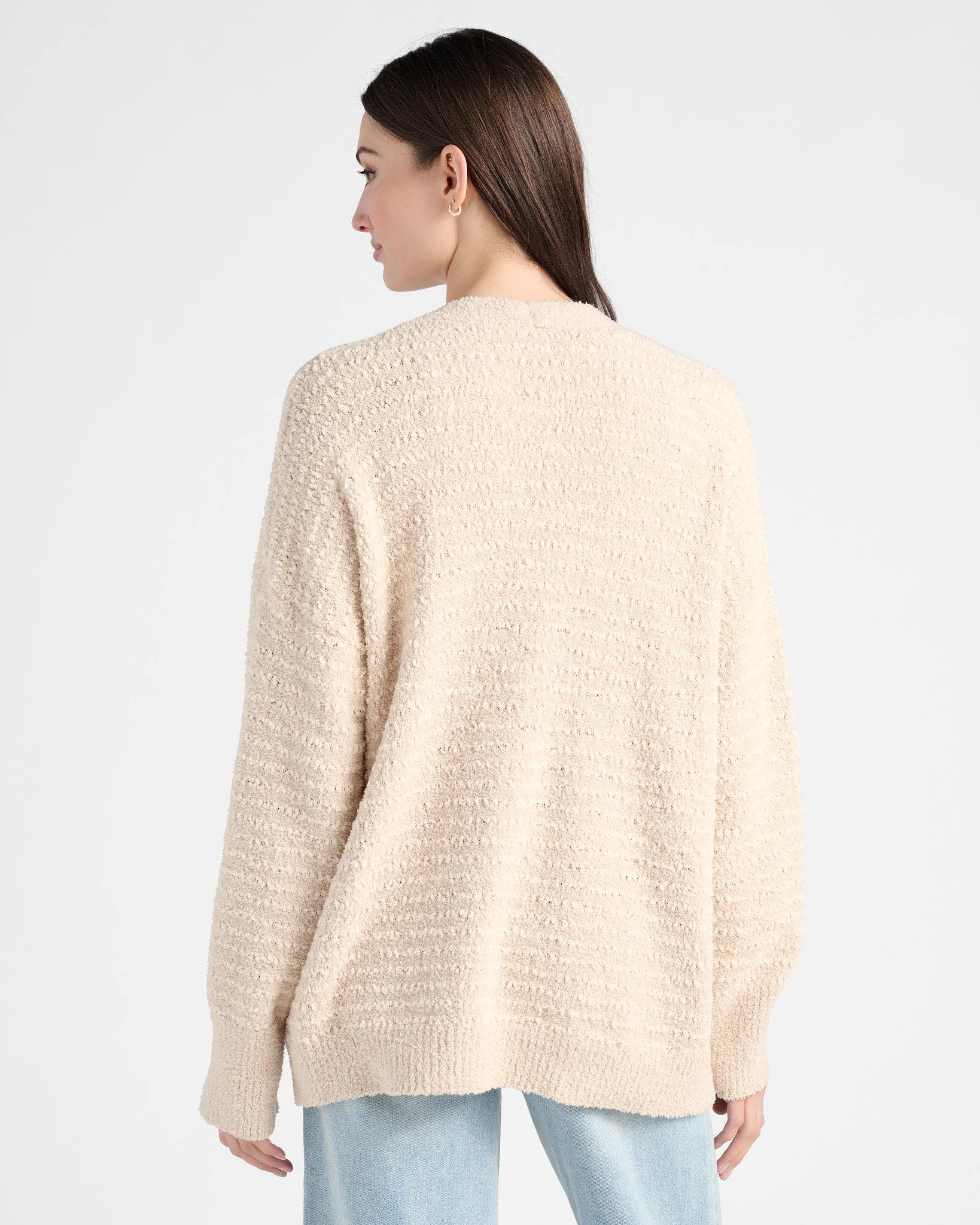 Cocoa $|& SEAS Serene Cardigan - SOF Back