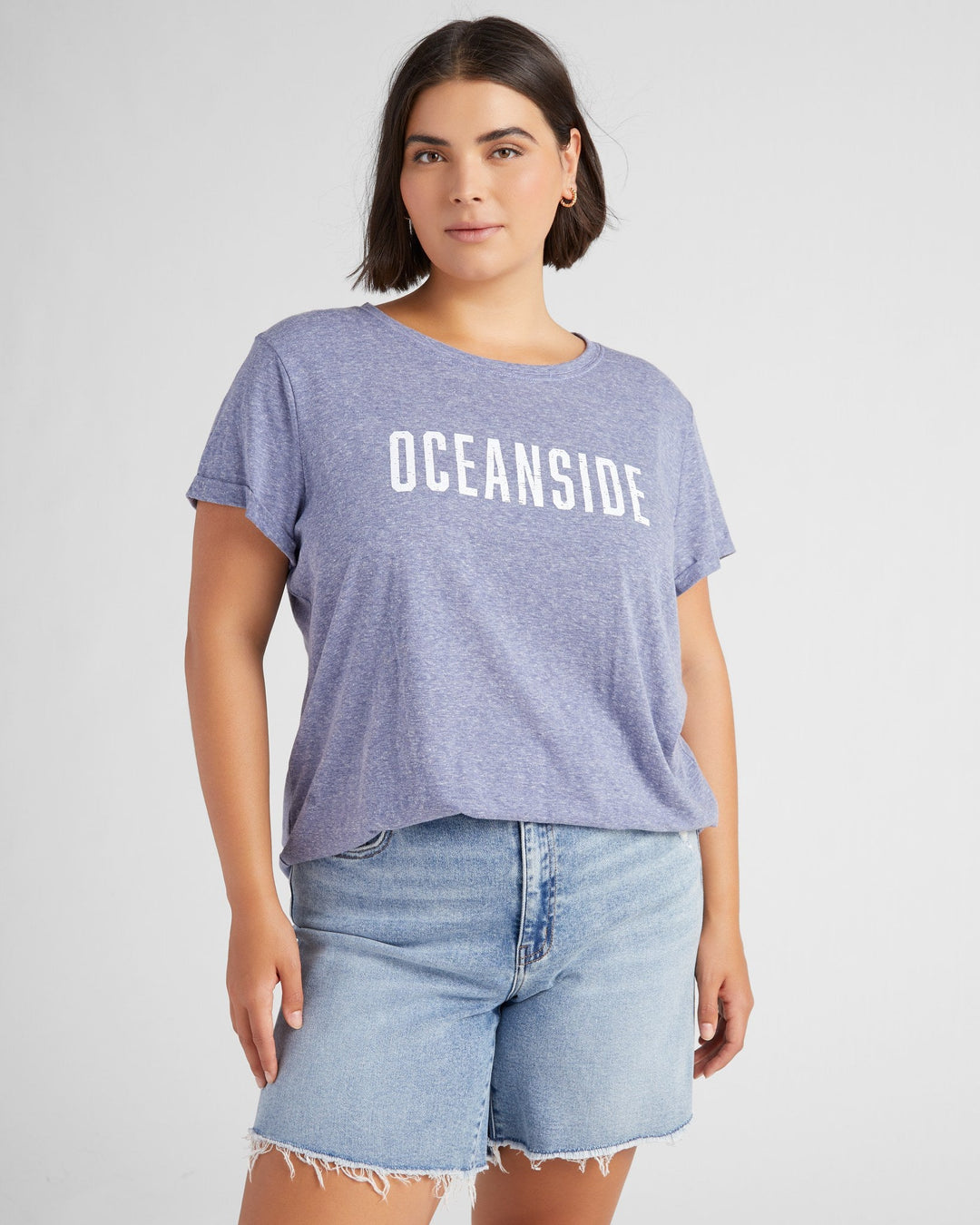 Navy $|& 78&SUNNY Oceanside Graphic Tee - SOF Front