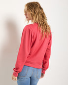 Soft Rose $|& SEAS Harbor Puff Sleeve Sweatshirt - SOF Back