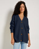 Mariner Midnight $|& SEAS Lovely Classic Cardigan - SOF Front