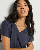 Mariner Midnight $|& SEAS SoCal Short Sleeved Top - SOF Full Front