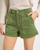 Matcha $|& SEAS Driftwood Utility Short - SOF Full Front