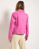 Rouge Pink $|& SEAS Valencia Jacket - SOF Back