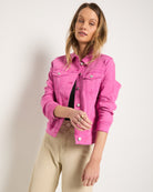 Rouge Pink $|& SEAS Valencia Jacket - SOF Front