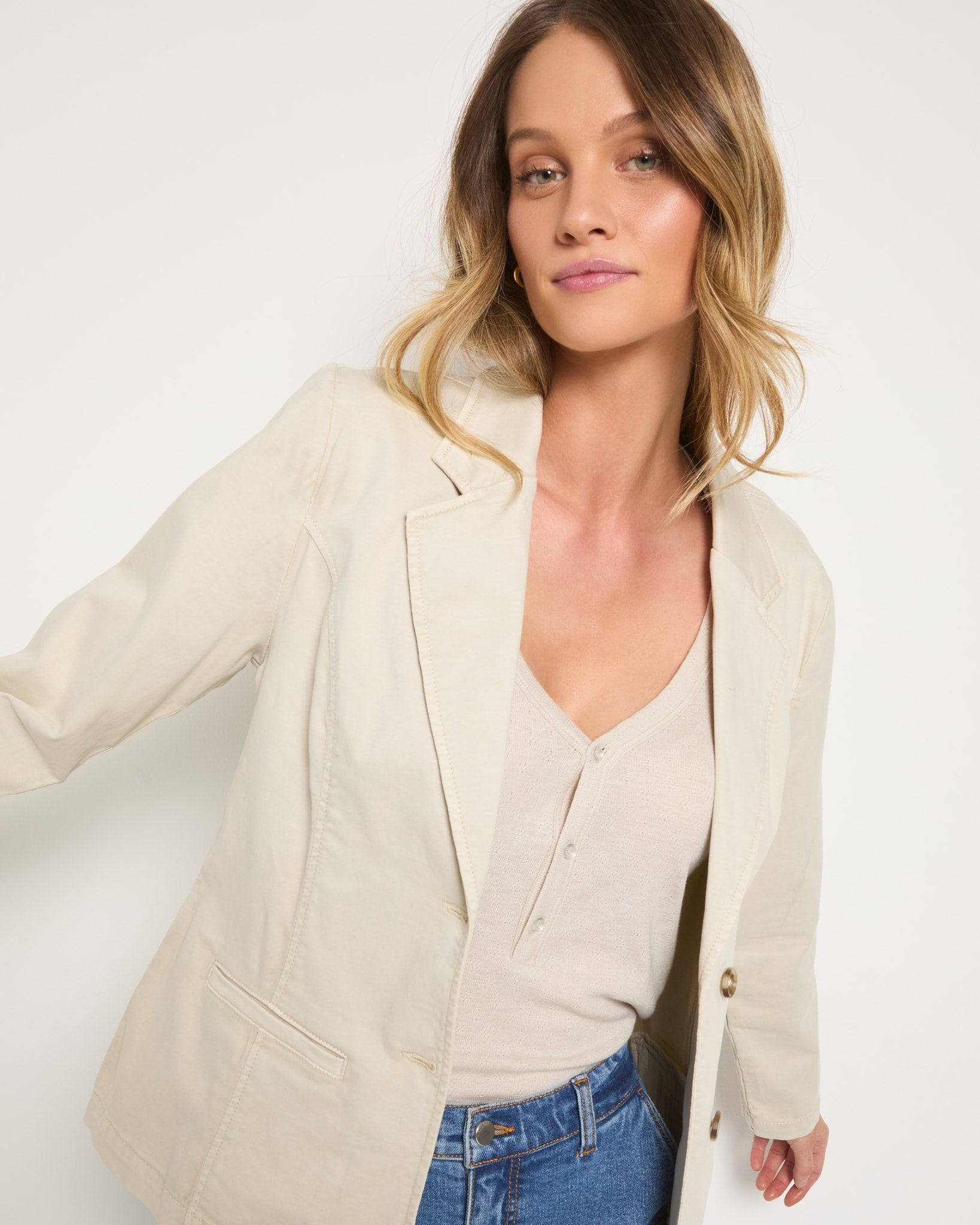Birch $|& SEAS Pacific Heights Blazer - SOF Full Front