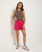 Magenta $|& SEAS Beachdaze Fleece Short - UGC On Fig