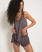 Charcoal $|& SEAS Flirty Sleep Set - VOF Front