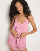 Blush $|& SEAS Flirty Sleep Set - SOF Full Front