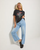 Faded Black $|& SEAS Wanderlust Tides Graphic Tee - UGC On Fig