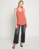 Burlwood Stripe $|& SEAS Surfside Stripe Scoop Tank - UGC On Fig