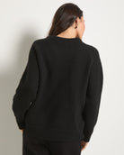 Black $|& SEAS Love Sweater - SOF Back