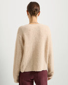Cream $|& SEAS Easy to Love Cardigan - SOF Back