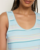 Dusty Blue $|& SEAS Cloud Nine Sleep Set - SOF Full Front